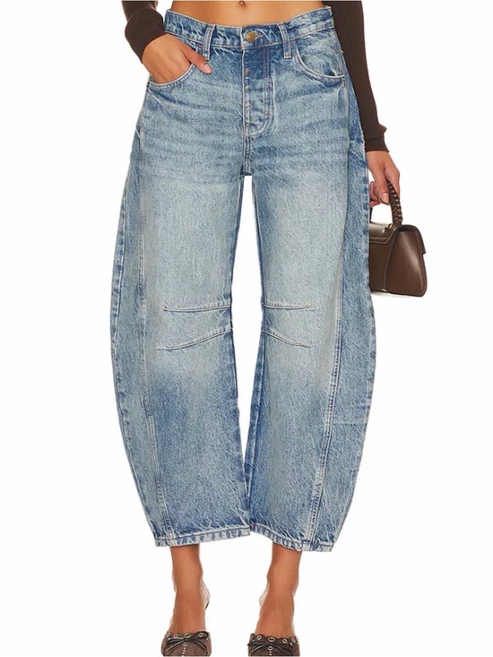 Free People Denim - We the Free Good Luck Mid Rise Barrel size 29